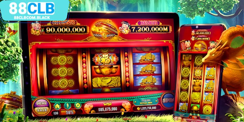 Nổ hũ Game Fortune Treasure tính năng quay miễn phí liên tục